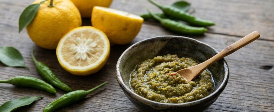 Homemade Yuzu Kosho Recipe With Japanese Citrus Chili
